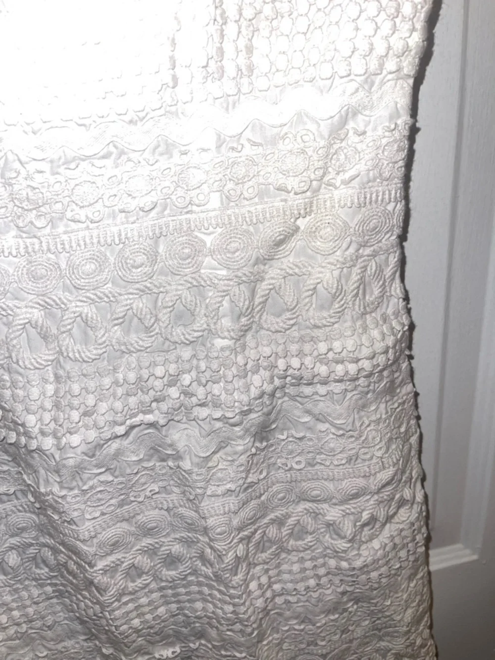 Lilly Pulitzer Ivory Strapless Lace Tube Dress - Size 8 - Picture 3 of 4